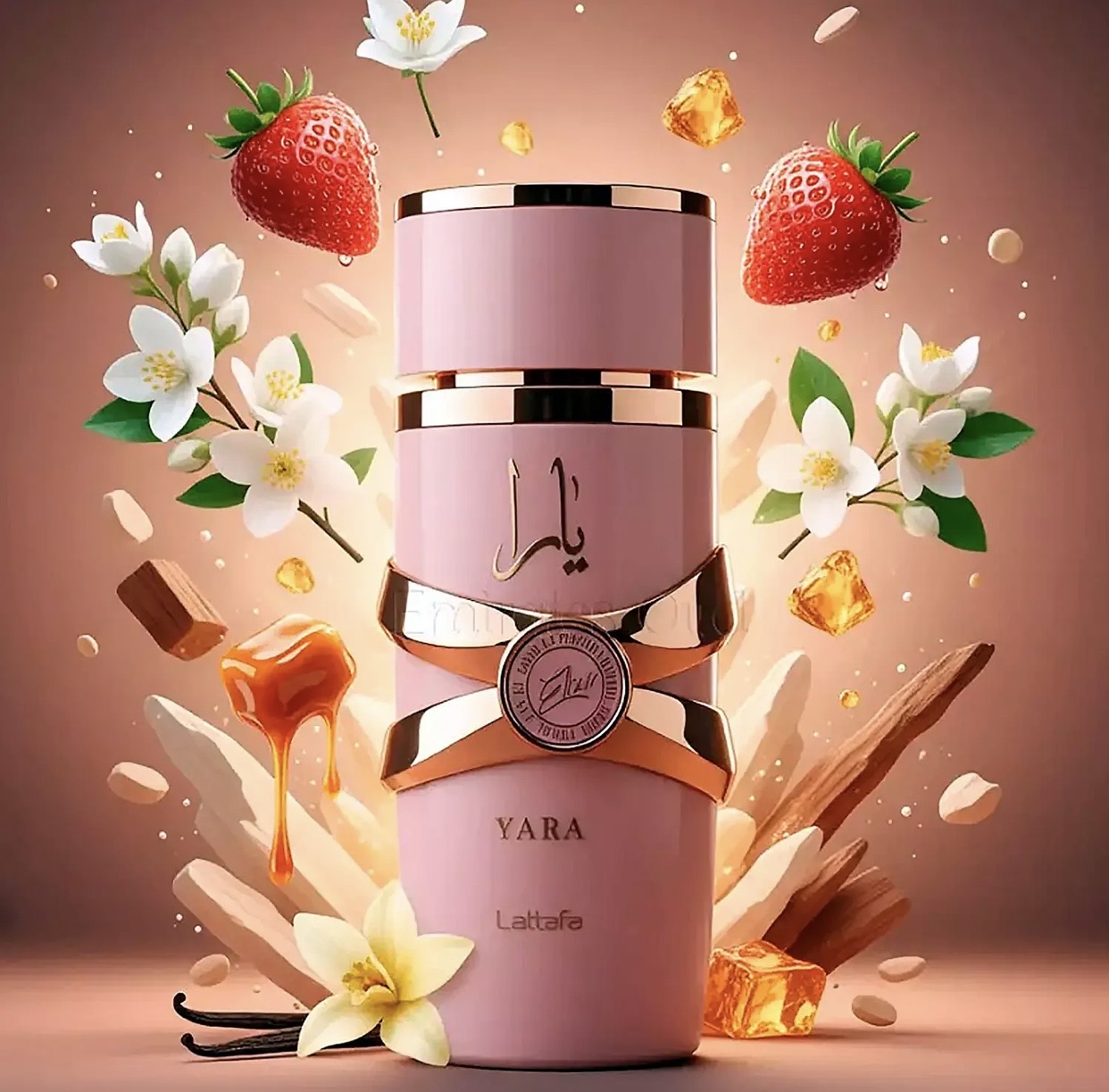 Yara Elixir Lattafa 100ml Eau de Parfum - Imagem 3