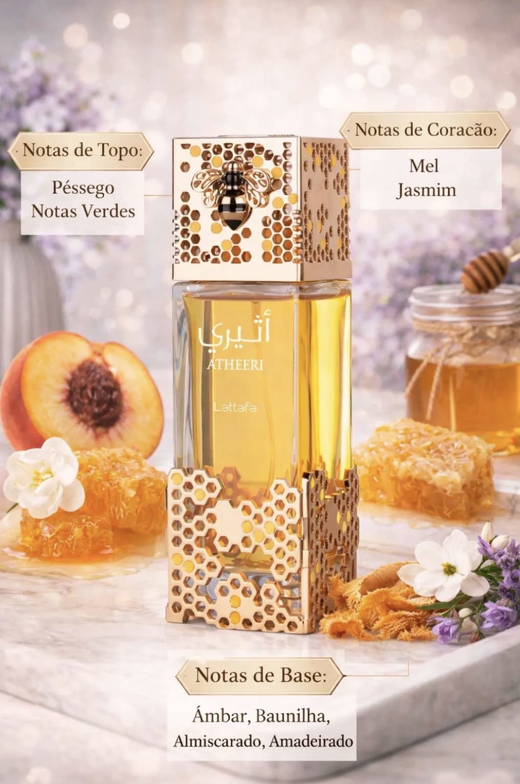 Atheeri Lattafa Eau de Parfum 100ml - Imagem 2